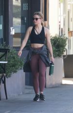 KRISTEN BELL Out for a Gym Session in Los Feliz 04/12/2022