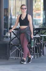 KRISTEN BELL Out for a Gym Session in Los Feliz 04/12/2022