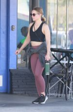 KRISTEN BELL Out for a Gym Session in Los Feliz 04/12/2022
