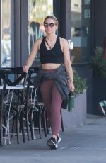KRISTEN BELL Out for a Gym Session in Los Feliz 04/12/2022