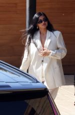 KYLIE JENNER Arrives at Hulu Launch Party for The Kardashians in Malibu 04/06/2022