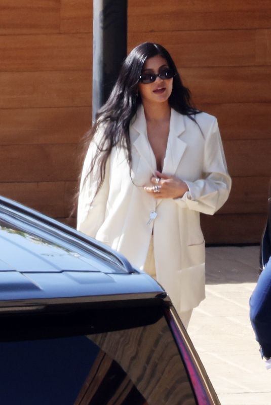 KYLIE JENNER Arrives at Hulu Launch Party for The Kardashians in Malibu 04/06/2022
