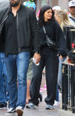 KYLIE JENNER Out at Disneyland in Anaheim 04/03/2022