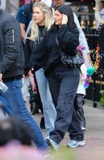 KYLIE JENNER Out at Disneyland in Anaheim 04/03/2022