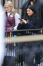 KYLIE JENNER Out at Disneyland in Anaheim 04/03/2022