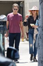 KYRA SEDGWICK Out for Lunch in Los Feliz 04/25/2022