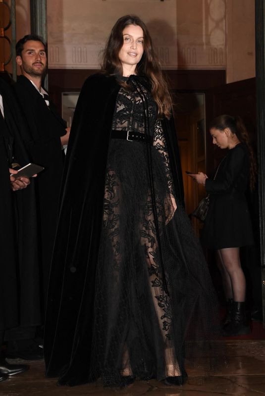 LAETITIA CASTA at International Art Exhibition Hosted by Dior in Venice 04/24/2022