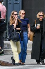 LARA BINGLE Out for Coffee in New York 04/21/2022