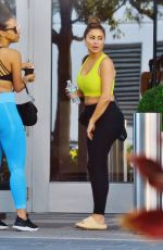 LARSA PIPPEN Heading to a Gym with a Friend in Miami 03/31/2022