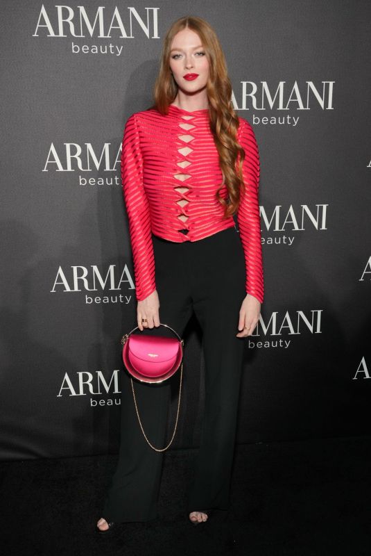 LARSEN THOMPSON at Armani Beauty Celebrates Tessa Thompson in Culver City 04/28/2022