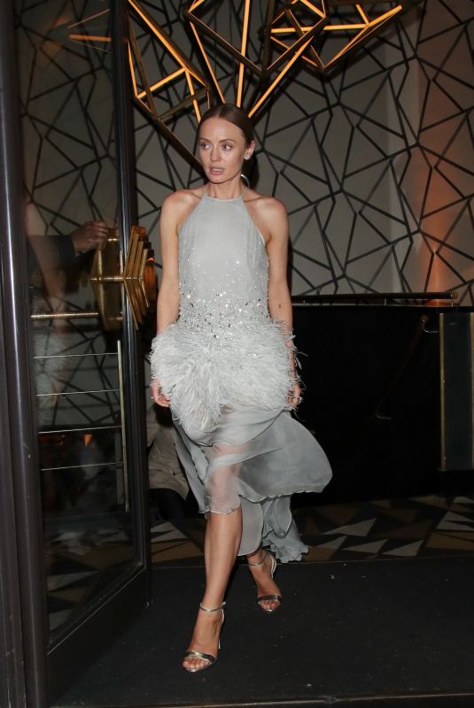 LAURA HADDOCK Arrives at Downton Abbey: A New Era Premiere Afterparty in London 04/25/2022