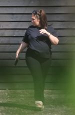 LAUREN GOODGER Out in Surrey 04/17/2022