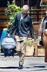 LAUREN PARSEKIAN and Aaron Paul Out with Their Newborn Baby in Los Feliz 04/06/202