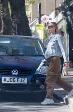 LAUREN POPE Out and About in London 04/15/2022