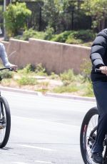 LAUREN SILVERMAN and Simon Cowell Out for Bike Ride in Malibu 04/27/2022