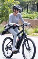 LAUREN SILVERMAN and Simon Cowell Out for Bike Ride in Malibu 04/27/2022