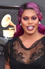 LAVERNE COX at 64th Annual Grammy Awards in Las Vegas 04/03/2022