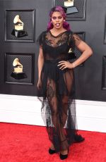 LAVERNE COX at 64th Annual Grammy Awards in Las Vegas 04/03/2022