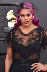 LAVERNE COX at 64th Annual Grammy Awards in Las Vegas 04/03/2022
