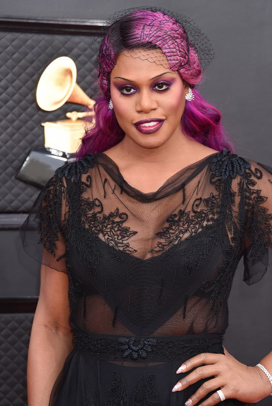 LAVERNE COX at 64th Annual Grammy Awards in Las Vegas 04/03/2022