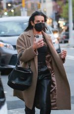 LEA MICHELE Out and About in New York 04/27/2022