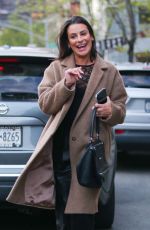 LEA MICHELE Out and About in New York 04/27/2022