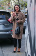 LEA MICHELE Out and About in New York 04/27/2022