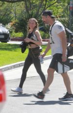 LEANN RIMES Leaves a Tennis Session in Calabasas 04/19/2022