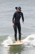 LEIGHTON MEESTER at a Surf Session in Malibu 04/26/2022