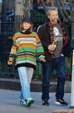LESLIE MANN and Judd Apatow Out in New York 04/04/2022