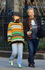 LESLIE MANN and Judd Apatow Out in New York 04/04/2022
