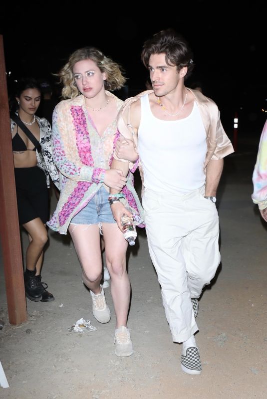 LILI REINHART at Neon Carnival at Coachella Festival 04/16/2022