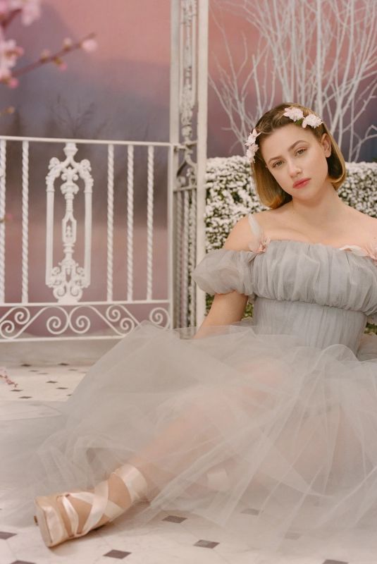 LILI REINHART for Rodarte Fall 2022 Collection