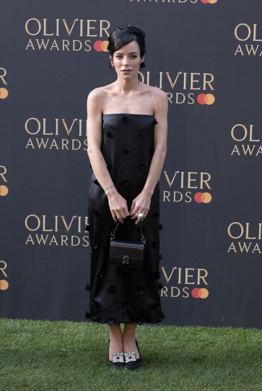 LILY ALLE at Olivier Awards 2022 at Royal Albert Hall in London 04/10/2022