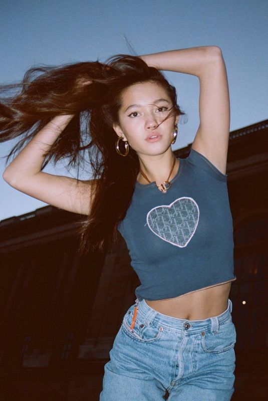 LILY CHEE at a Photoshoot 04/06/2022