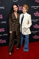 LILY JAMES at The Pursuit of Love FYC Screening in West Hollywood 04/24/2022