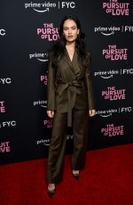 LILY JAMES at The Pursuit of Love FYC Screening in West Hollywood 04/24/2022