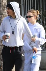 LILY-ROSE DEPP Out for Coffee in Los Angeles 04/01/2022