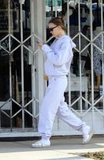 LILY-ROSE DEPP Out for Coffee in Los Angeles 04/01/2022