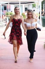 LISA OPIE and VICTORIA LARSON Out in Miami 03/31/2022