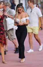 LISA OPIE and VICTORIA LARSON Out in Miami 03/31/2022