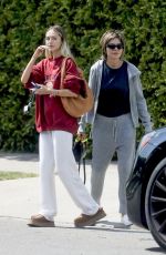 LISA RINNA and DELILAH HAMLIN Heading to Workout in West Hollywood 04/01/2022