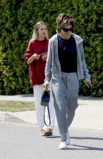 LISA RINNA and DELILAH HAMLIN Heading to Workout in West Hollywood 04/01/2022
