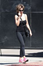 LISA RINNA Leaves a Hair Salon in West Hollywood 04/07/2022