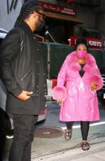 LIZZO Arrives at Today Show in New York 04/11/2022