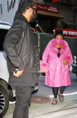 LIZZO Arrives at Today Show in New York 04/11/2022