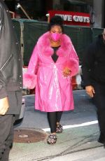 LIZZO Arrives at Today Show in New York 04/11/2022