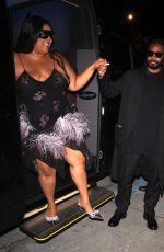 LIZZO Out to Celebrate Her Birthday at Craig