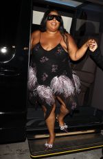 LIZZO Out to Celebrate Her Birthday at Craig