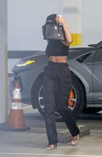 LORI HARVEY Arrives at a Studio in Los Angeles 04/29/2022